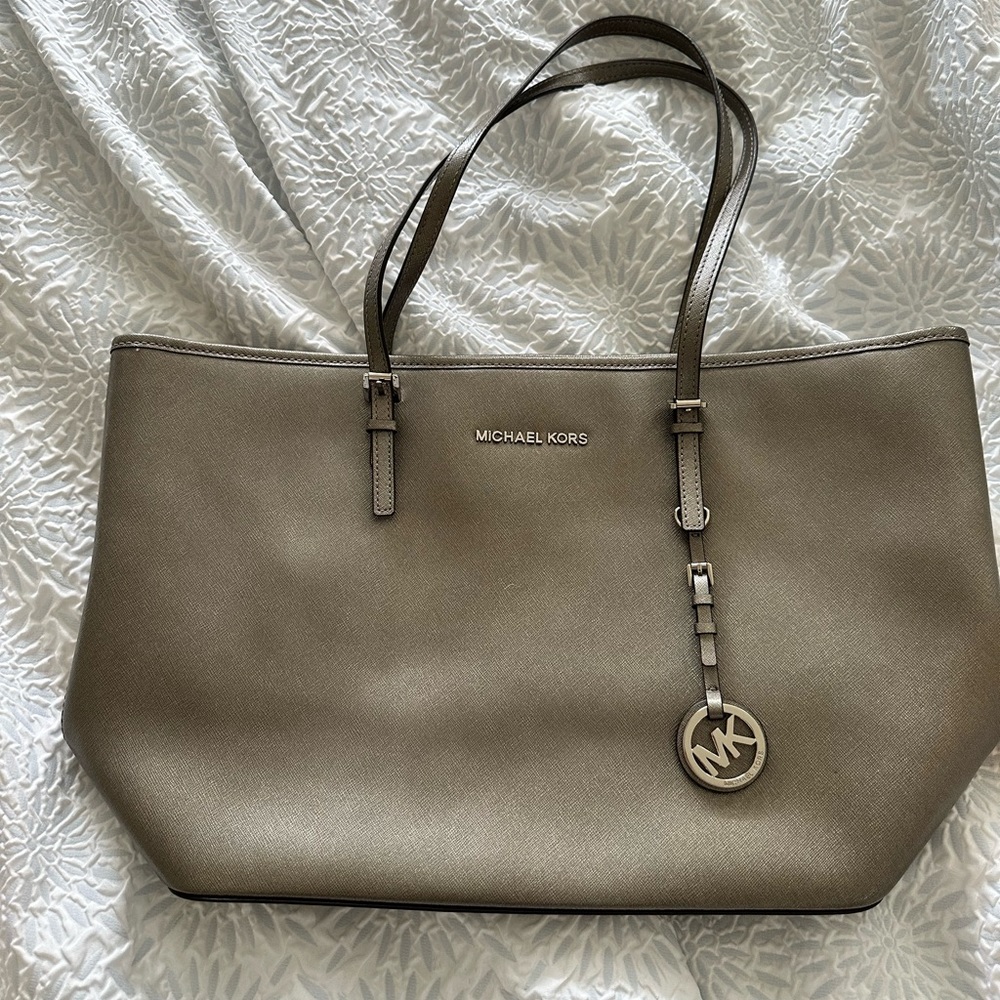 Used Michael Kors Jet Set Tote Bag
